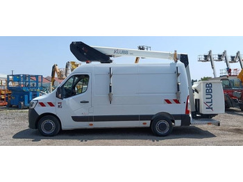 פלטפורמה אווירית מותקנת על משאית Renault Master Klubb KL32 - 12,5 m, 120 kg: תמונה 5