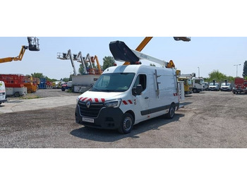 פלטפורמה אווירית מותקנת על משאית Renault Master Klubb KL32 - 12,5 m, 120 kg: תמונה 2