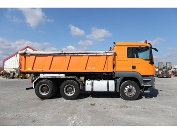 מזהיר MAN TGS 26.480 6x4 BL With KEMPF Germany tipper body –: תמונה 2