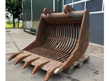 דלי עבור מכונת בנייה Verachtert Skeleton/ screening bucket/ puinriek/ sieblöffel: תמונה 4