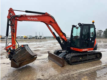 מיני מחפר KUBOTA KX080