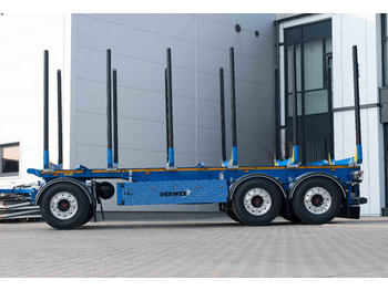 הַחכָּרָה Hydrofast Przyczepa 3 - osiowa / 3 axles trailer for timber transport / 3 Achsen Anhänger für Holztransport Hydrofast Przyczepa 3 - osiowa / 3 axles trailer for timber transport / 3 Achsen Anhänger für Holztransport: תמונה 1