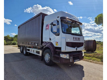משאית וילונות צד RENAULT Premium 460