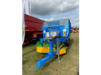חָדָשׁ עגלת טעינה עצמית ZAMET Mähladewagen / Green forage mower / Remorque autochargeuse / Remolque autocargable / Самозагружающийся прицеп с косилкой / Przyczepa samozaładowcza z kosiarką bębnową T635/3: תמונה 2