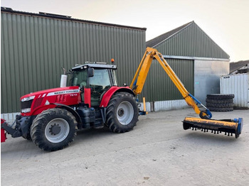 טרקטור חקלאי Massey Ferguson 7618 Dyna VT c/w Bomford Falcon Evo 6.5: תמונה 5