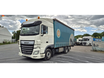 משאית וילונות צד DAF XF 450