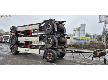 קרון נגרר מוביל מכולות/ החלפת גוף KRONE