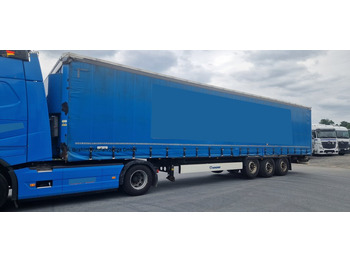 סמיטריילר עם וילונות צד KRONE SD