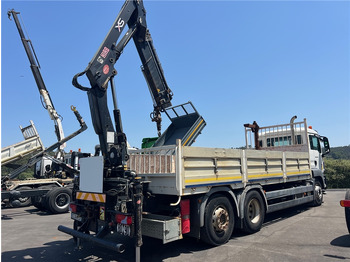 משאית צד נופל/ שטוחה, משאית מנוף MAN TGS 26/400: תמונה 5