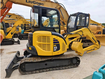 מיני מחפר KOMATSU PC55