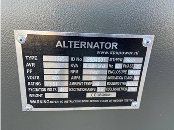 חָדָשׁ ערכת גנרטורים DPX SF-164C - 13 kVA Alternator - DPX-33801: תמונה 4