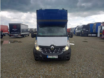 כלי רכב מסחרי עם וילונות צד RENAULT Master PLANDEKA: תמונה 2