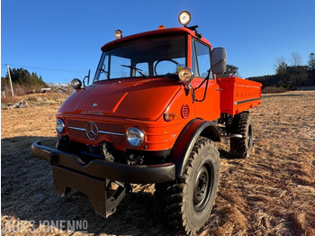 משאית צד נופל/ שטוחה UNIMOG