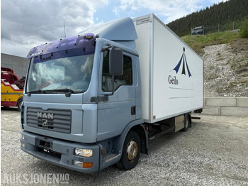 משאית תיבה MAN TGL 8.180