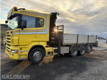 משאית מנוף 2006 Scania R-serie 8x4 tipp, kran: תמונה 2 משאית מנוף 2006 Scania R-serie 8x4 tipp, kran: תמונה 2
