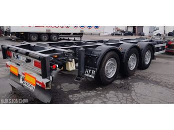 קרון נגרר 2012 HFR KM 24 - Nyoppusset containerhenger: תמונה 4
