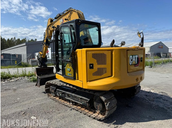 מחפר 2021 Cat 307.5 gravemaskin med tiltrotator og sentralsmøring / 2 stk skuffer / årskontrollert: תמונה 3