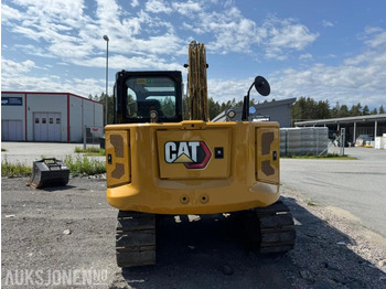 מחפר 2021 Cat 307.5 gravemaskin med tiltrotator og sentralsmøring / 2 stk skuffer / årskontrollert: תמונה 4