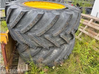 מכונה חקלאית Traktor hjul - dekk Komplett hjulsett Michelin 650/60R38 og 540/60R28: תמונה 2