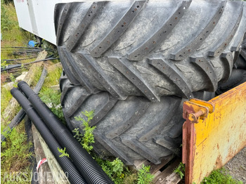 מכונה חקלאית Traktor hjul - dekk Komplett hjulsett Michelin 650/60R38 og 540/60R28: תמונה 3