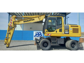 מחפר גלגלים KOMATSU PW180