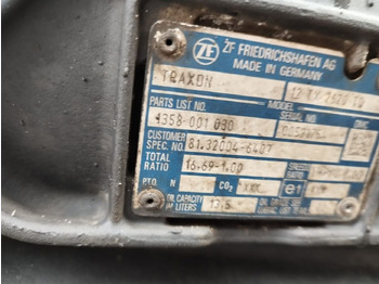 תיבת הילוכים MAN TGX