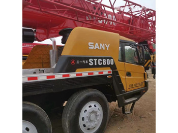 עגורן נייד Sany Used Sany STC800 80 Ton Original Mobile Crane Truck Truck Mounte: תמונה 4 עגורן נייד Sany Used Sany STC800 80 Ton Original Mobile Crane Truck Truck Mounte: תמונה 4