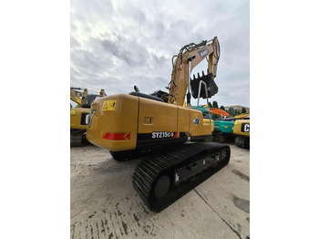 מחפר סורק Second hand used excavator extractor SANY 215C for sale in stock: תמונה 5
