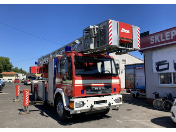 משאית אש MAN Inny MAN Man 15,280 Straż pożarna drabina Strażacka zwyżka podnośnik 32m Metz: תמונה 3