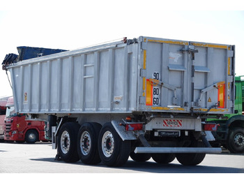 סמיטריילר עם מזהיר Benalu WYWROTKA / 28 m3 / ALUMINIOWA / OŚ PODNOSZONA /: תמונה 3