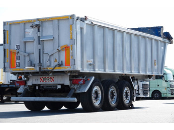 סמיטריילר עם מזהיר Benalu WYWROTKA / 28 m3 / ALUMINIOWA / OŚ PODNOSZONA /: תמונה 5
