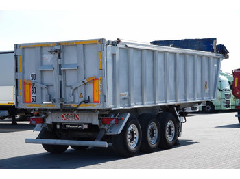 סמיטריילר עם מזהיר Benalu WYWROTKA / 28 m3 / ALUMINIOWA / OŚ PODNOSZONA /: תמונה 4