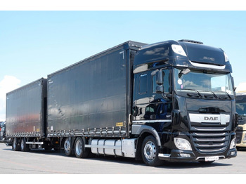 משאית וילונות צד DAF XF 480