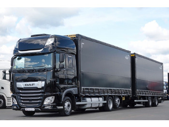 משאית וילונות צד DAF XF 480