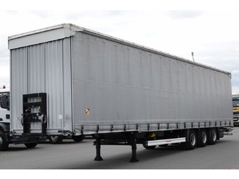 סמיטריילר עם וילונות צד Kässbohrer FIRANKA / MEGA / LOWDECK / 2021 ROK / DACH PODNO: תמונה 2