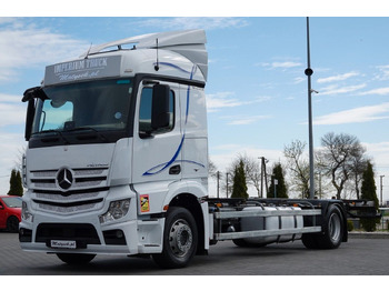 מוביל מכולות/ משאית החלפת גוף MERCEDES-BENZ Actros 1845