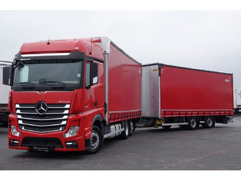 משאית וילונות צד MERCEDES-BENZ Actros 2548