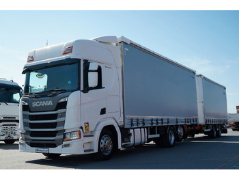 משאית וילונות צד SCANIA R 450