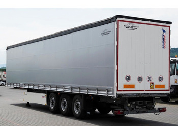 סמיטריילר עם וילונות צד Schmitz Cargobull FIRANKA / STANDARD /  OŚ PODNOSZONA / KOSZ NA PA: תמונה 2