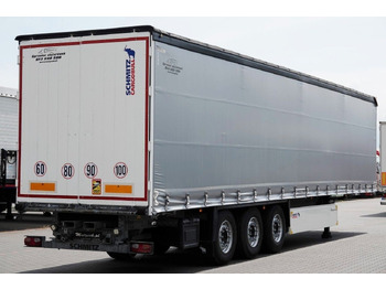סמיטריילר עם וילונות צד Schmitz Cargobull FIRANKA / STANDARD /  OŚ PODNOSZONA / KOSZ NA PA: תמונה 3