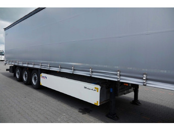 סמיטריילר עם וילונות צד Schmitz Cargobull FIRANKA / STANDARD /  OŚ PODNOSZONA / KOSZ NA PA: תמונה 5