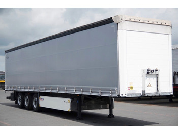 סמיטריילר עם וילונות צד Schmitz Cargobull FIRANKA / STANDARD /  OŚ PODNOSZONA / KOSZ NA PA: תמונה 4