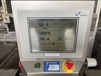 מכונת מזון Cintex CS4000 Metal detector checkweigher: תמונה 5