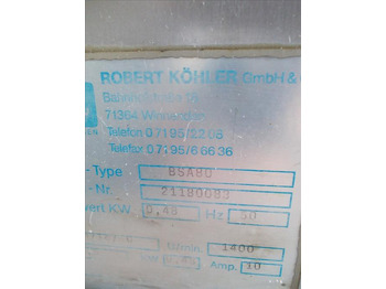 ציוד למאפיות Erka BSA 80 80 Sheeter for Dough Strands (pretzel): תמונה 4 ציוד למאפיות Erka BSA 80 80 Sheeter for Dough Strands (pretzel): תמונה 4