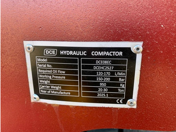 לוח רטט DCE EE08EC VIBRATING PLATE: תמונה 3