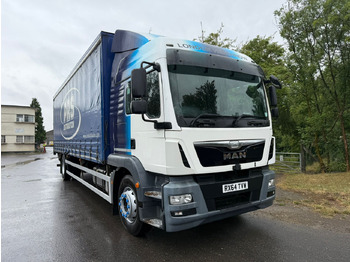 משאית קירור 2014 MAN TGM Curtainside Truck: תמונה 3