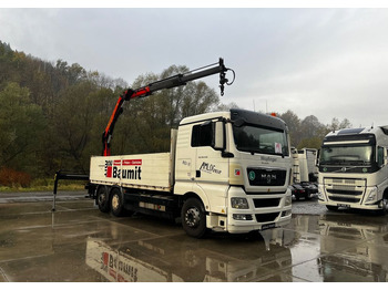 משאית צד נופל/ שטוחה, משאית מנוף MAN TGX 26.440 // 2009 // Palfinger PK 12001EH Radio // Oś skrętna i podnoszona //: תמונה 3 משאית צד נופל/ שטוחה, משאית מנוף MAN TGX 26.440 // 2009 // Palfinger PK 12001EH Radio // Oś skrętna i podnoszona //: תמונה 3