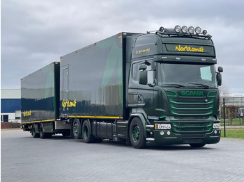 משאית תיבה SCANIA R 520