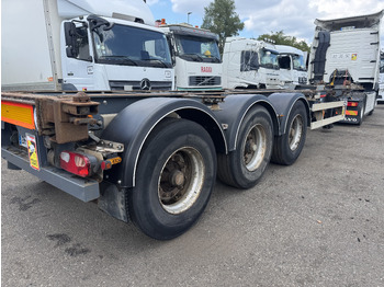 סמיטריילר מוביל מכולות/ החלפת גוף עבור הובלה של מכולות VAN HOOL Porte containers: תמונה 2 סמיטריילר מוביל מכולות/ החלפת גוף עבור הובלה של מכולות VAN HOOL Porte containers: תמונה 2