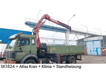 משאית צד נופל/ שטוחה MERCEDES-BENZ SK 1824
